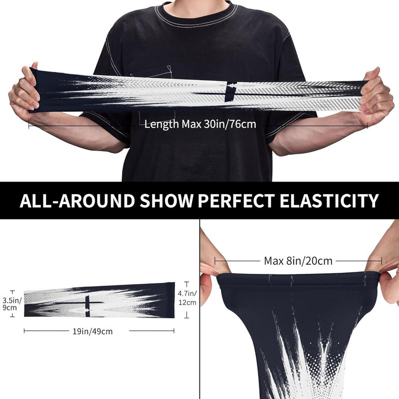 oyebn Arm Sleeves Outdoor Garden Sports Cooling Sun Sleeve for Women Men Farm - Image 4
